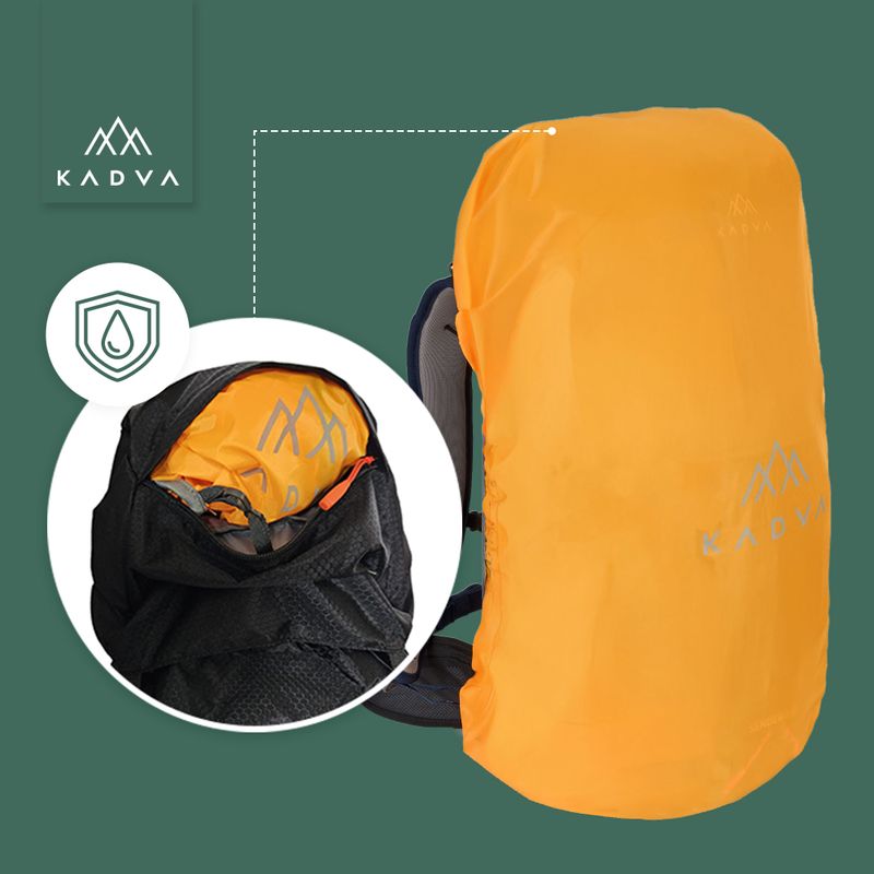 Trekový batoh KADVA Sendero 35 l ocelově modrý 28