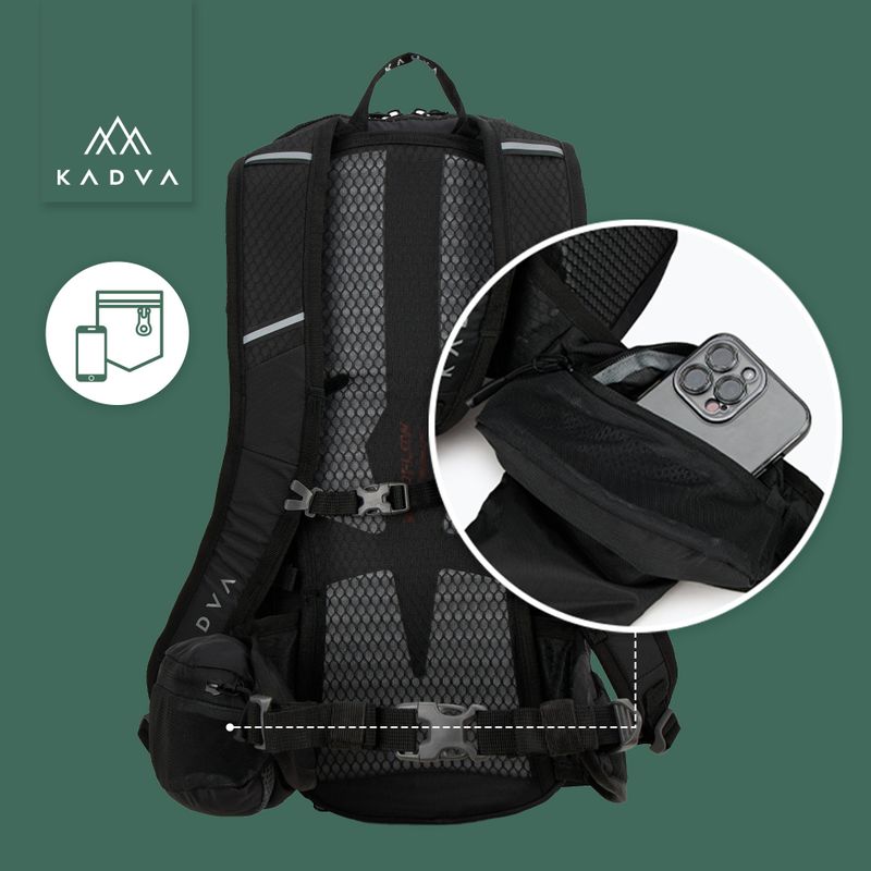 Turistický batoh KADVA Escapada 20 l zelený 19