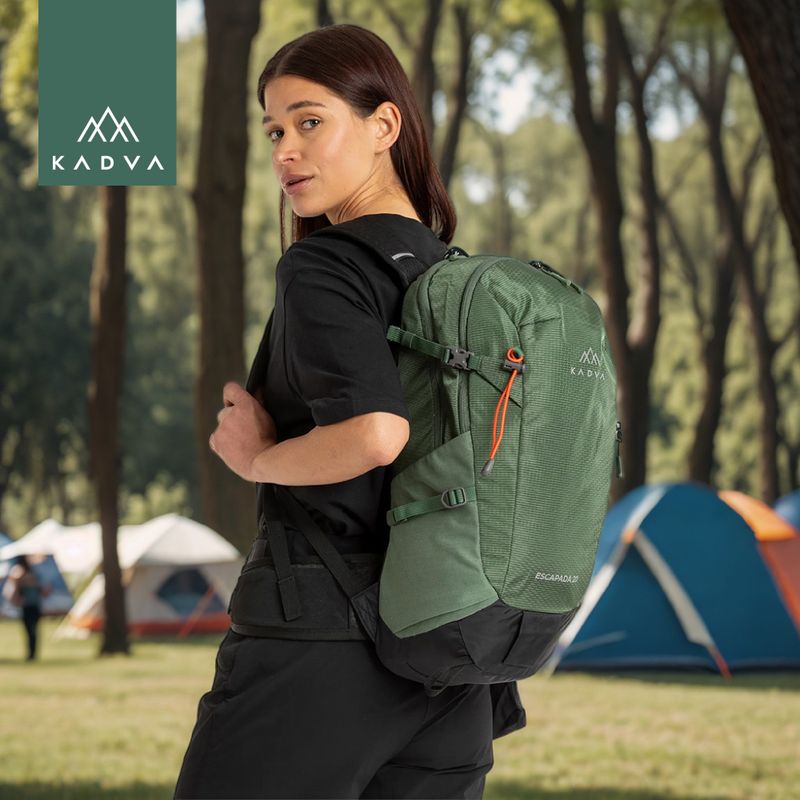 Turistický batoh KADVA Escapada 20 l zelený 21