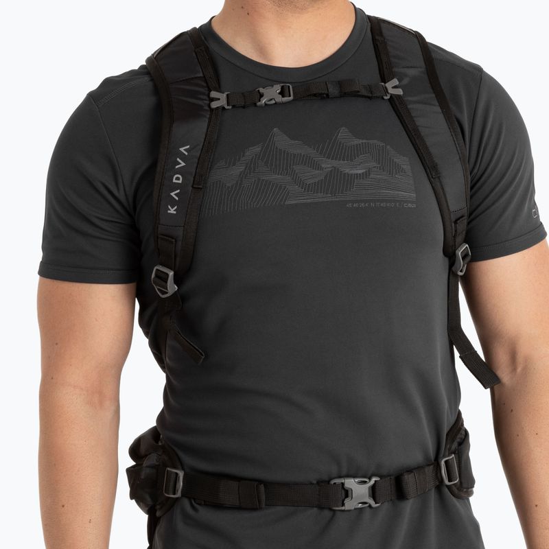 Turistický batoh KADVA Escapada 30 l černý 14