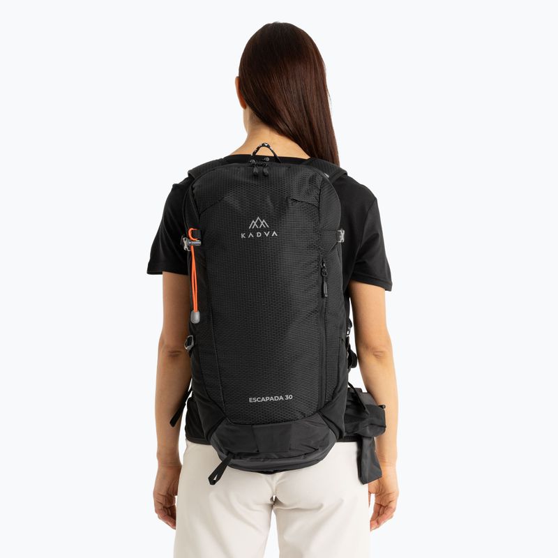 Turistický batoh KADVA Escapada 30 l černý 22