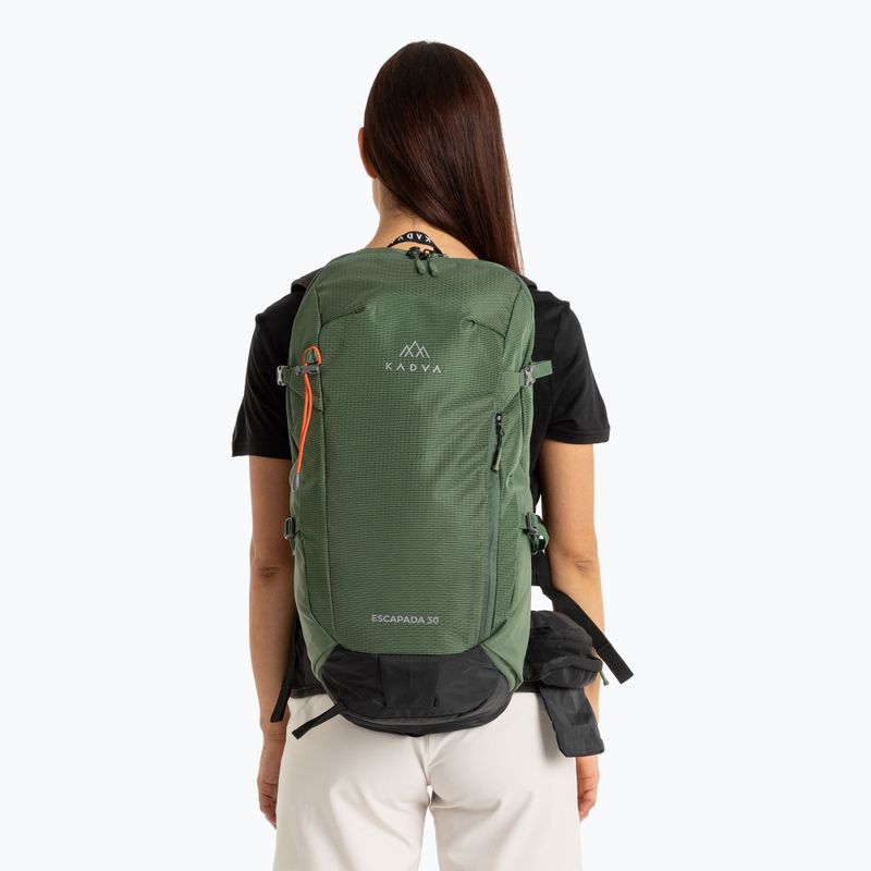 Turistický batoh KADVA Escapada 30 l zelený 24