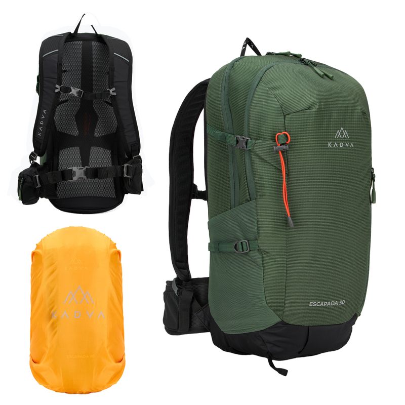 Turistický batoh KADVA Escapada 30 l zelený 25