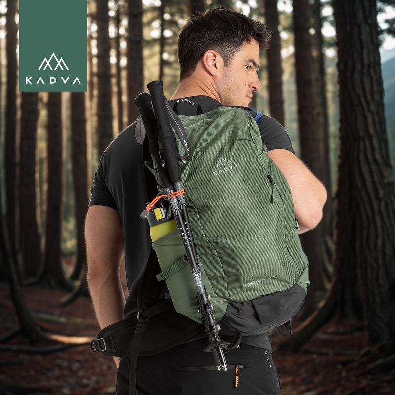 Turistický batoh KADVA Escapada 30 l zelený 32