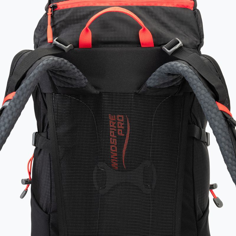 Trekový batoh KADVA Vagabundo 40 l černý 6