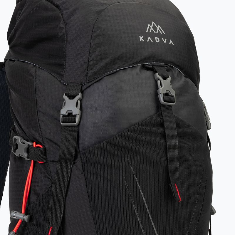 Trekový batoh KADVA Vagabundo 40 l černý 8