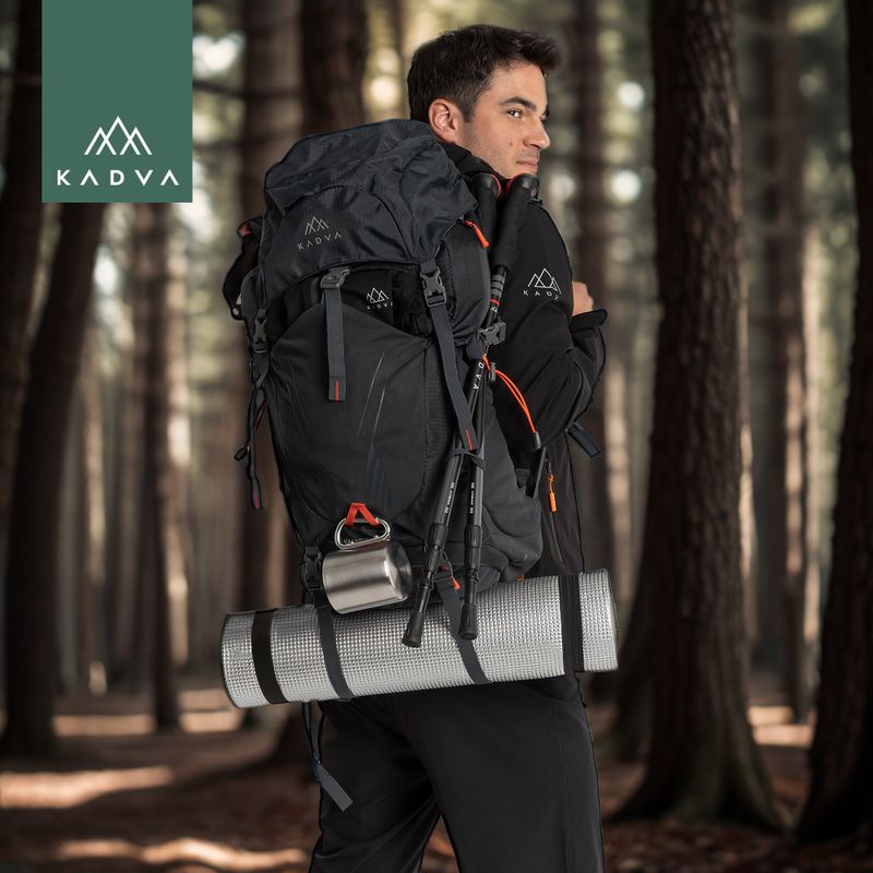 Trekový batoh KADVA Vagabundo 40 l černý 31