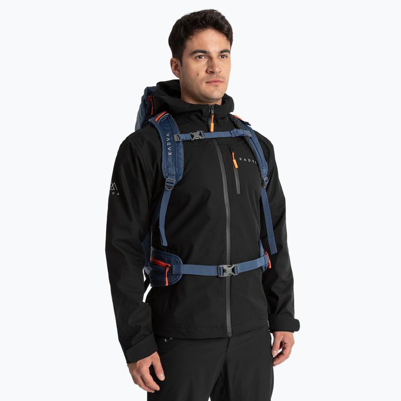 Trekový batoh KADVA Vagabundo 40 l modrý 13