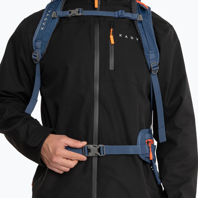 Trekový batoh KADVA Vagabundo 40 l modrý 14