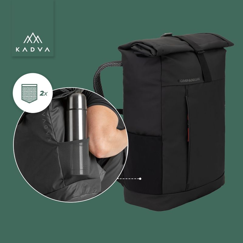 Městský batoh KADVA Companion 20 l černý 11