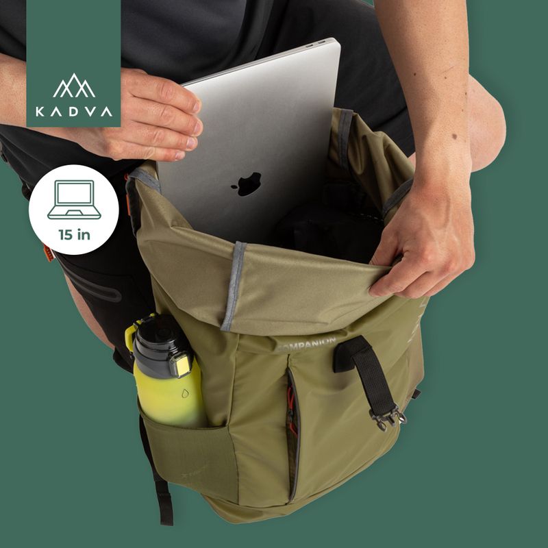 Městský batoh KADVA Companion 20 l khaki  20