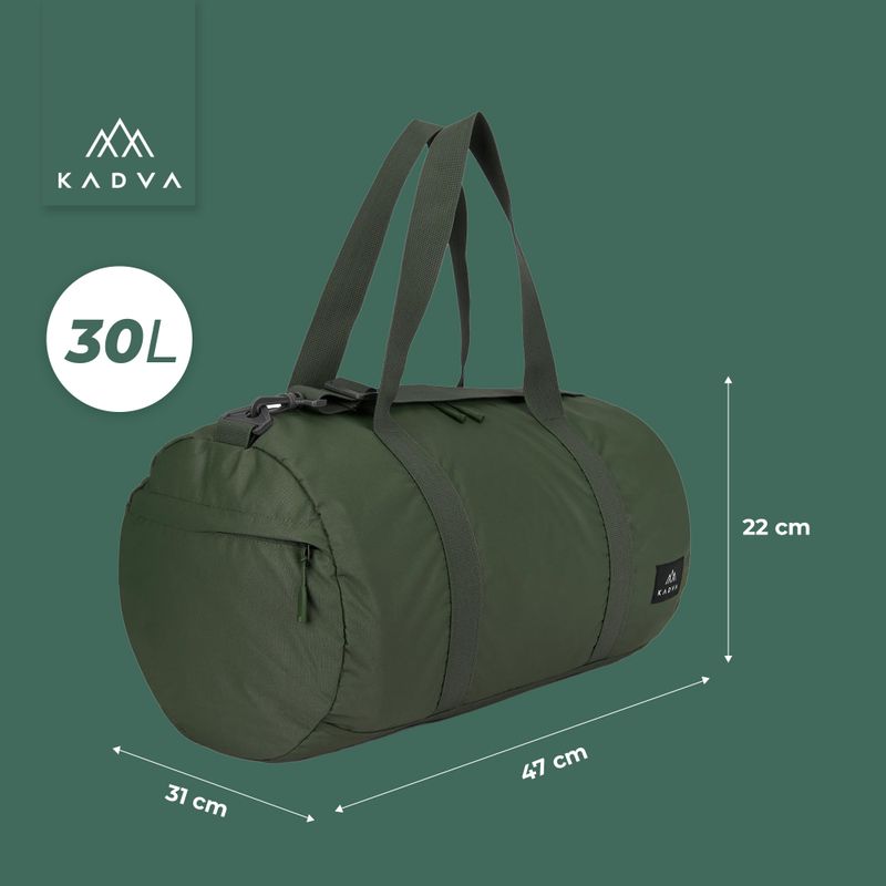 Tréninková taška KADVA CityQuest 30 l zelená 10