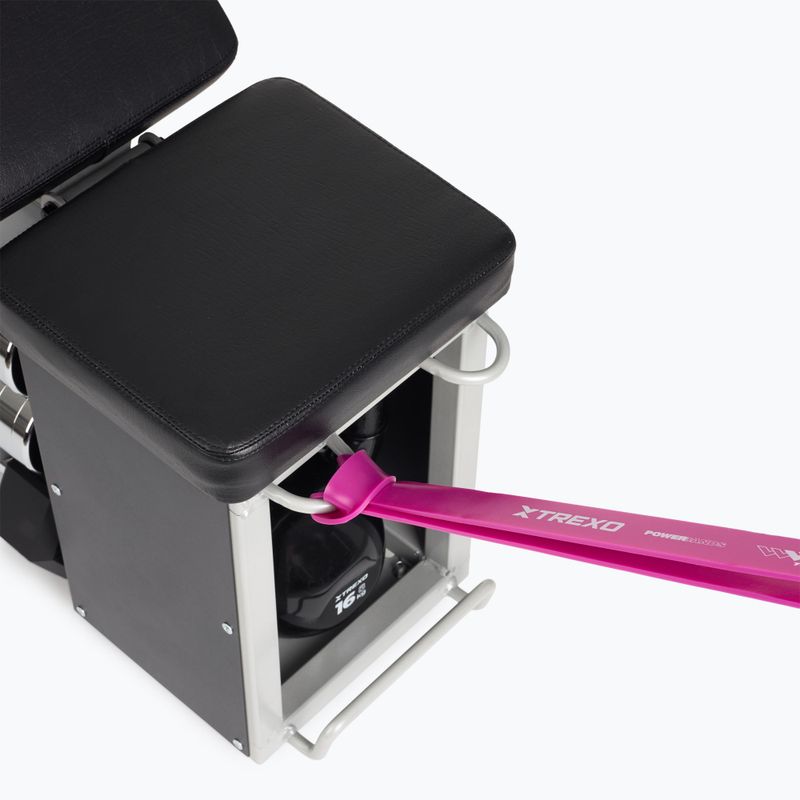 Nastavitelná tréninková lavice XTREXO Storage black 15