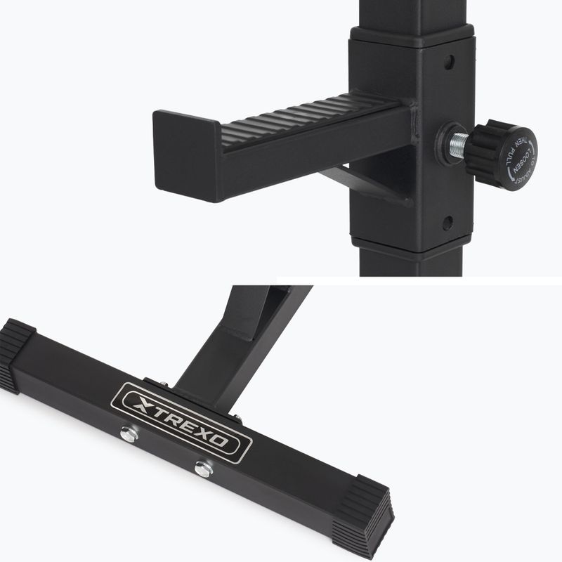 Stojan na činky TREXO TX0-B4M005 black 8