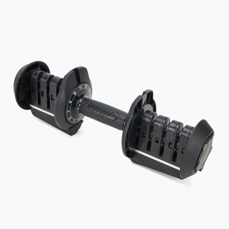 Hřídel  TREXO na jednoruční nakládací činku  18 kg TXO-B4W003-B black 