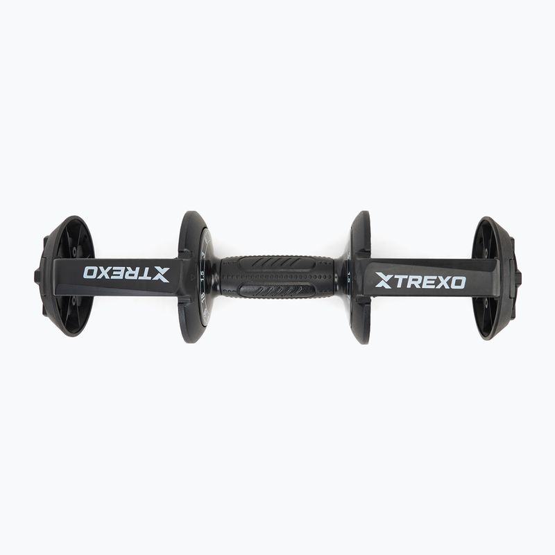Hřídel  TREXO na jednoruční nakládací činku  18 kg TXO-B4W003-B black  2