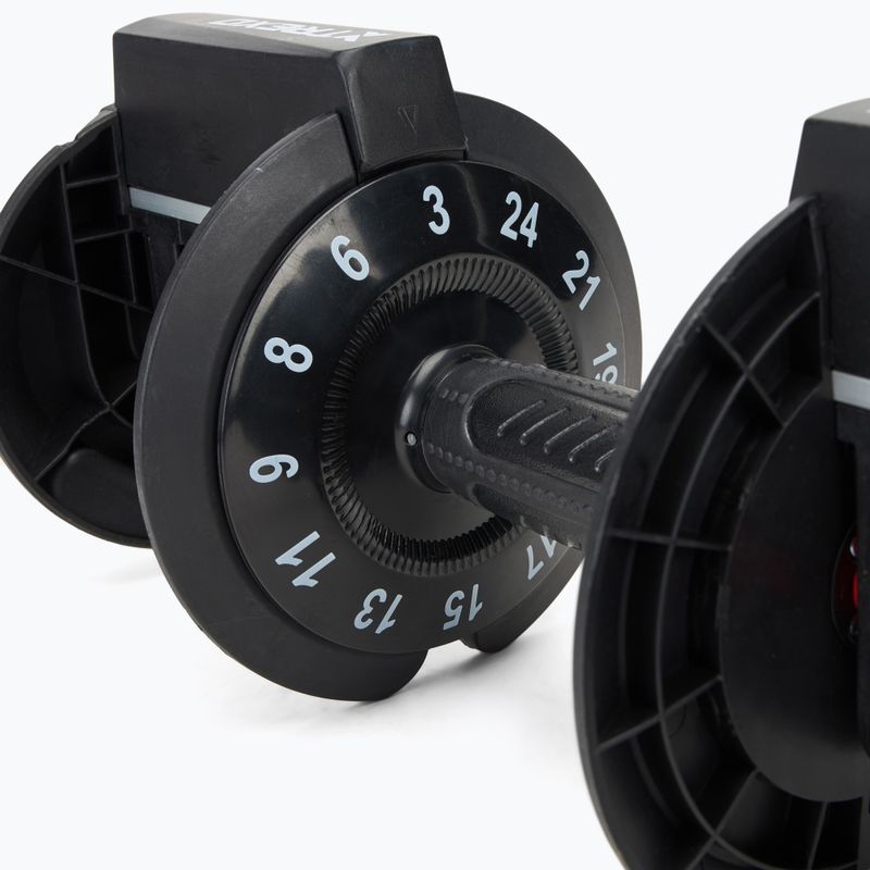 Hřídel  XTREXO na jednoruční nakládací činku  24 kg TXO-B4W002-B black  4