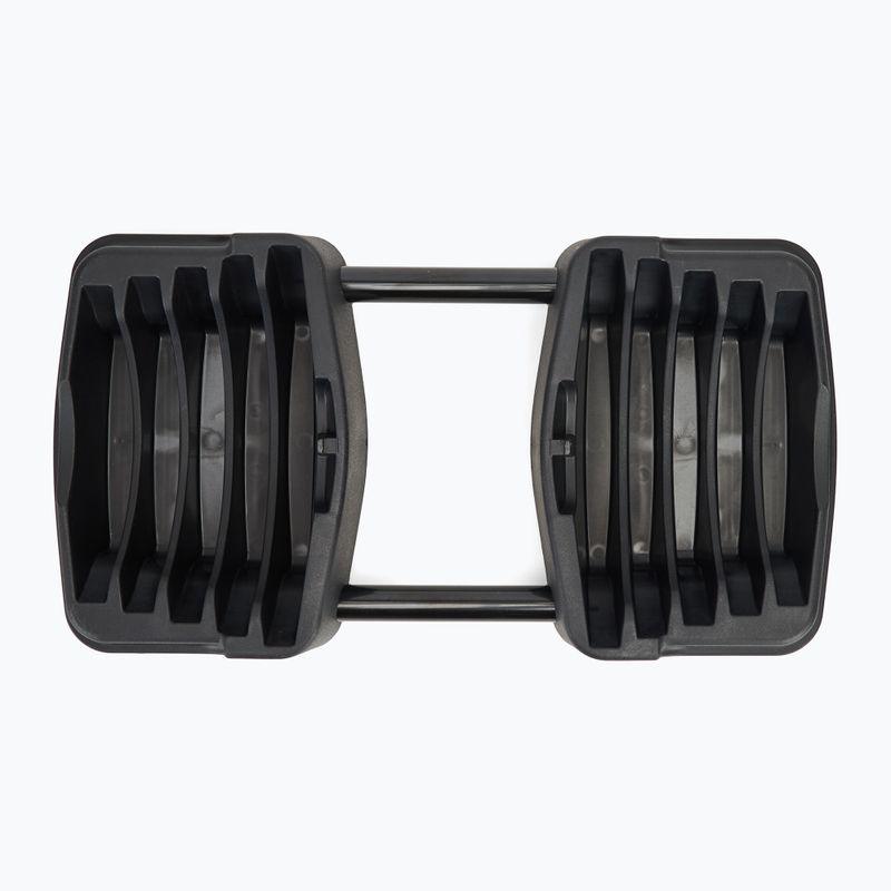 Nastavitelný stojan na činku XTREXO + činka 2 v 1 TRX-ABD40 black 3