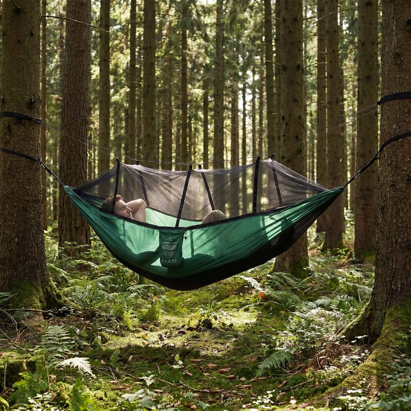 Turistický hamak KADVA Green mosquito 10