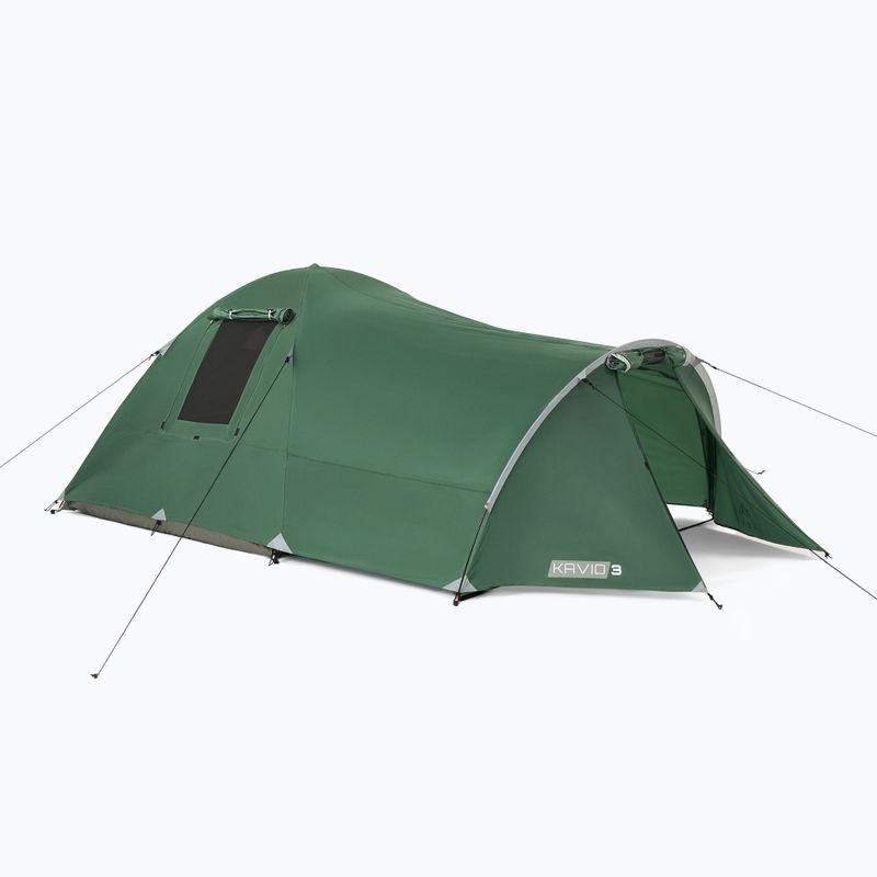 Kempinkový stan pro 3 osoby KADVA Kempinkový stan green 2