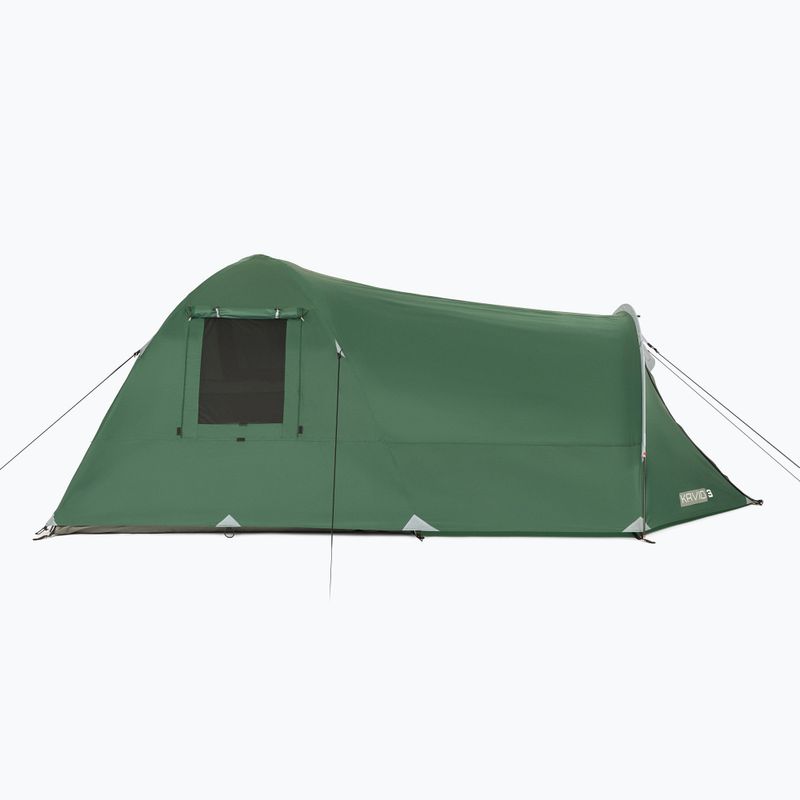 Kempinkový stan pro 3 osoby KADVA Kempinkový stan green 7