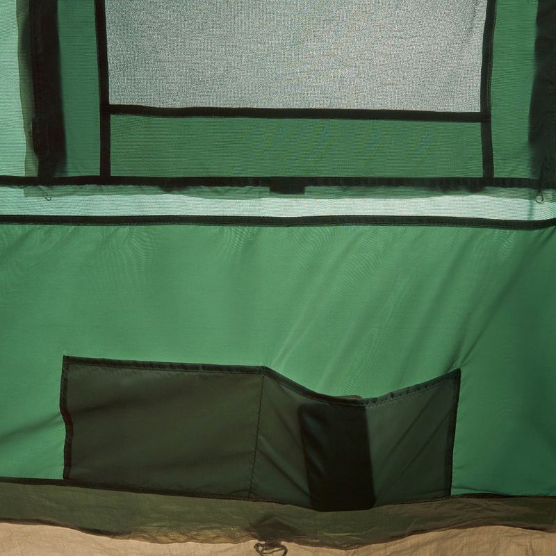 Kempinkový stan pro 3 osoby KADVA Kempinkový stan green 17