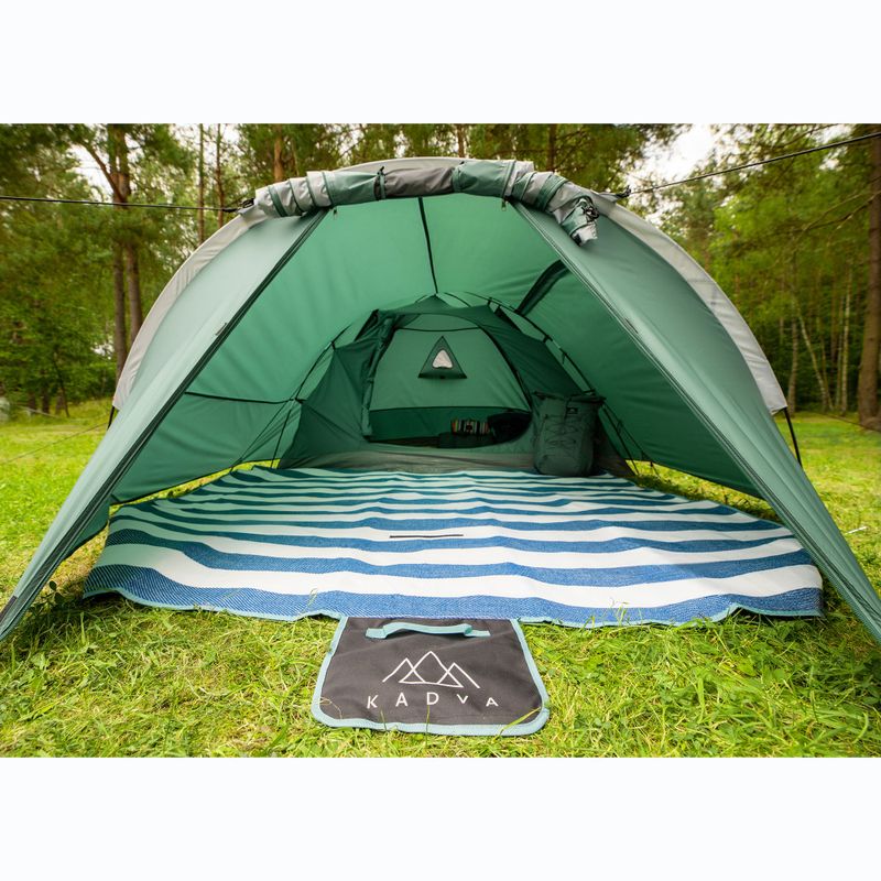 Kempinkový stan pro 3 osoby KADVA Kempinkový stan green 25
