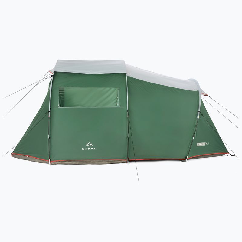 Kempinkový stan pro 4 osoby KADVA Kavio 4.1 green 7