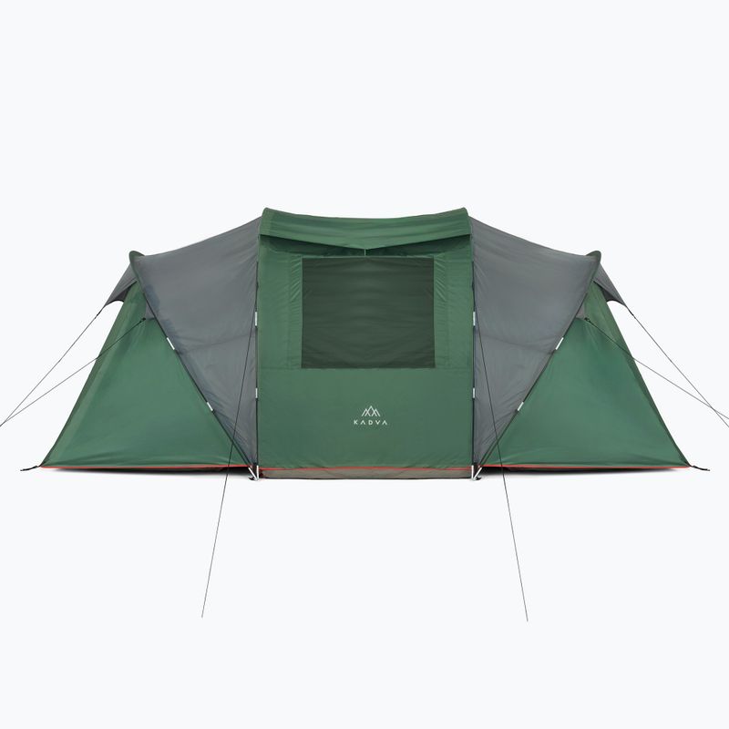 Kempinkový stan pro 4 osoby KADVA Kavio 4.2 green 5