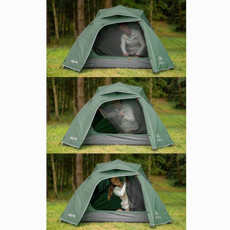 Kempinkový stan pro 3 osoby KADVA Expedit 3 green 15