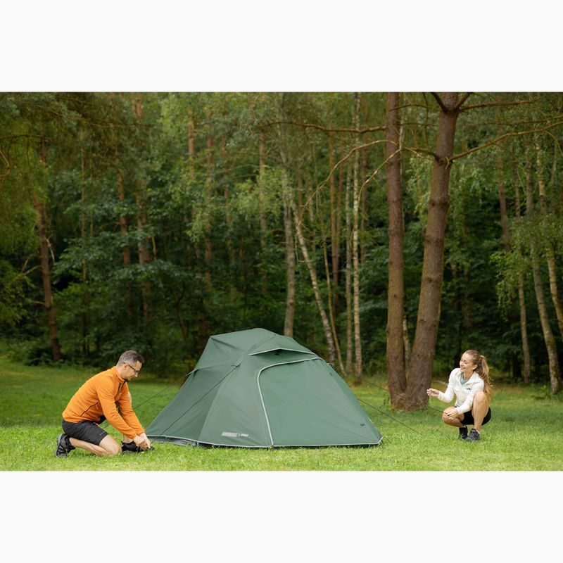 Kempinkový stan pro 3 osoby KADVA Expedit 3 green 19