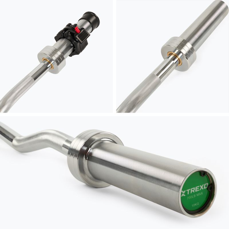 Činková osa lomená XTREXO TX-CBB120 grey 4