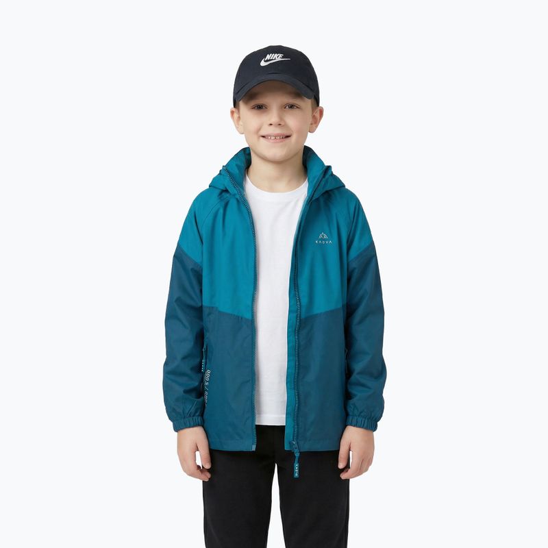 Dětská bunda do deště KADVA Fory Jrb navy blue 6