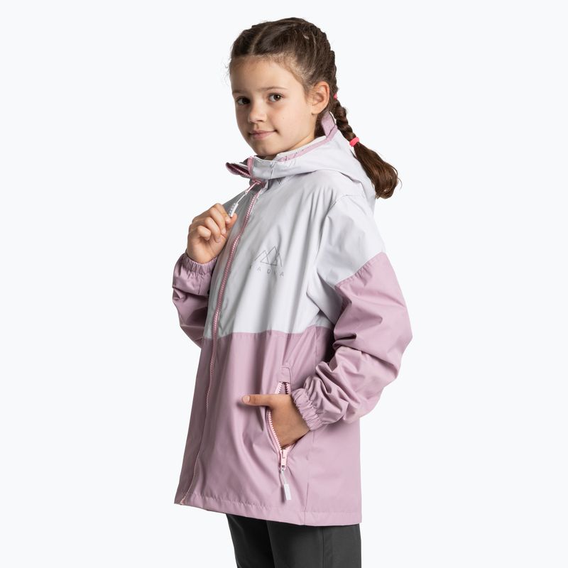 Dětská bunda do deště KADVA Fory Jrg pink 3