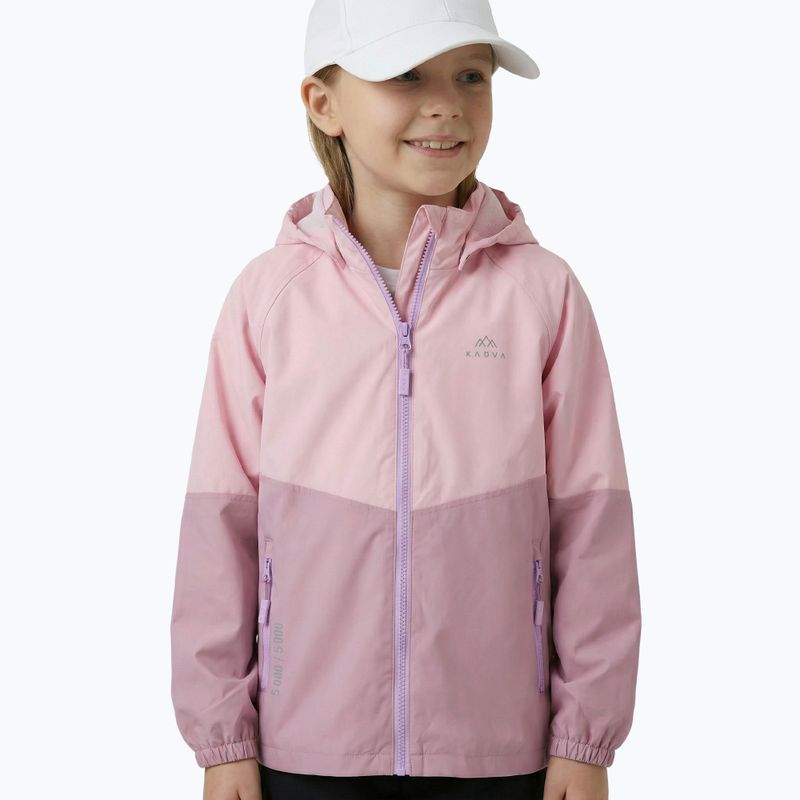 Dětská bunda do deště KADVA Fory Jrg pink 4