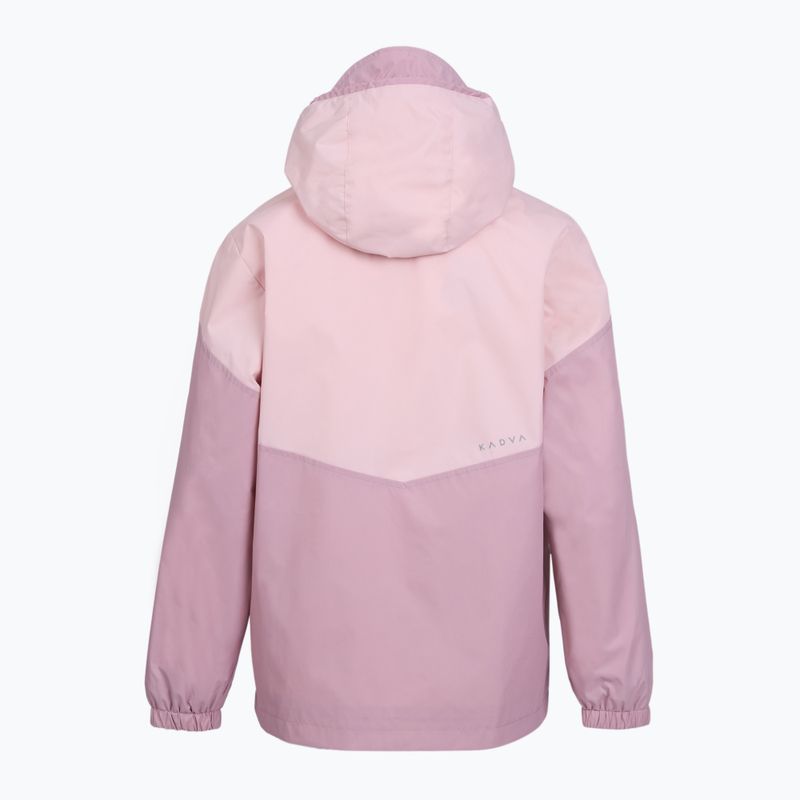 Dětská bunda do deště KADVA Fory Jrg pink 12