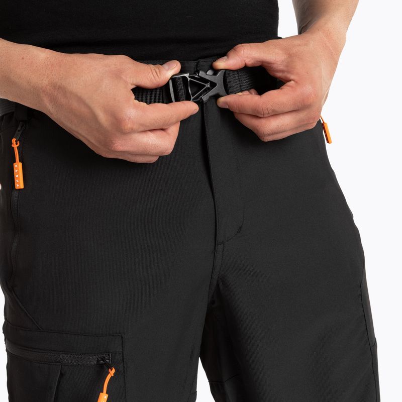 Pánské šortky KADVA Seto black 6