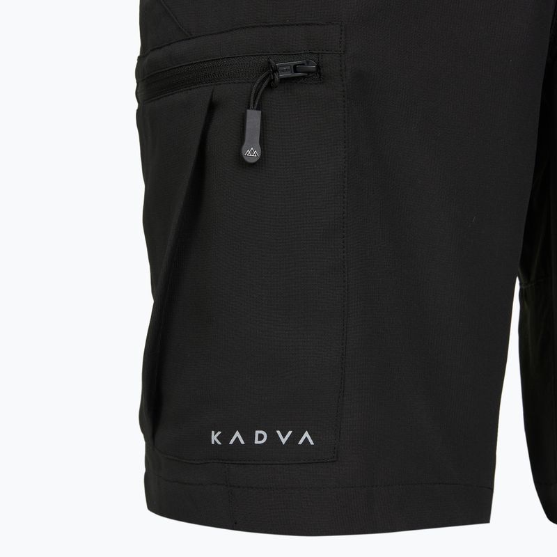 Pánské šortky KADVA Seto černé 11