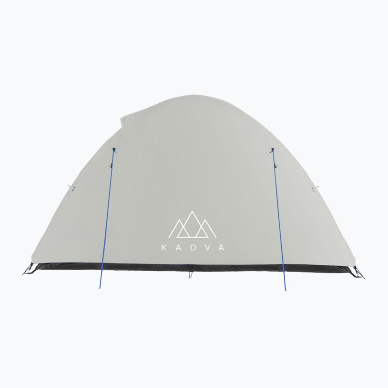 Kempingový stan pro 2 osoby KADVA Festa 2 grey/blue 3