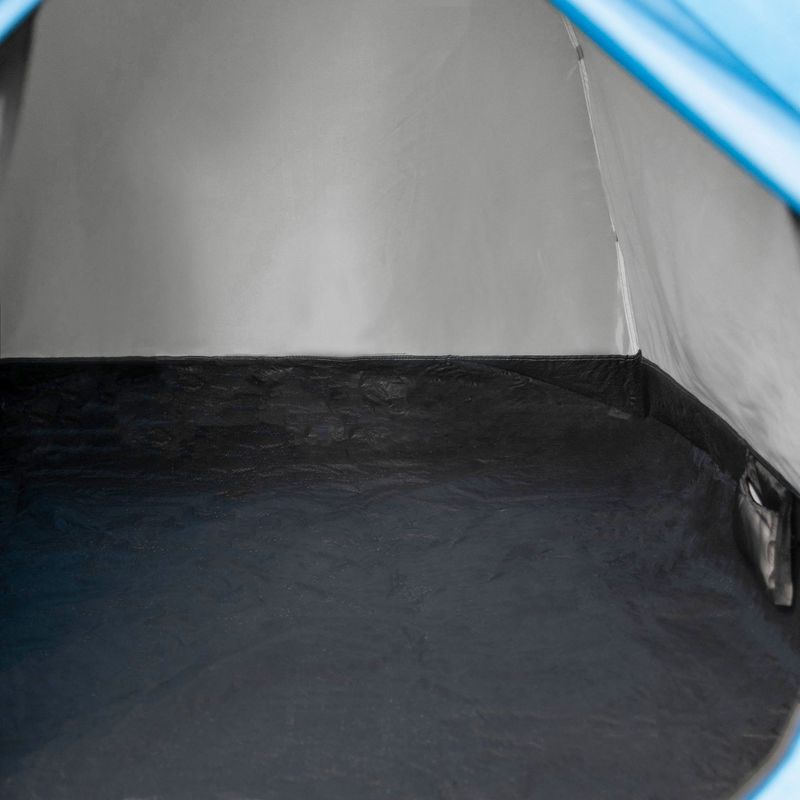 Kempingový stan pro 2 osoby KADVA Festa 2 grey/blue 11