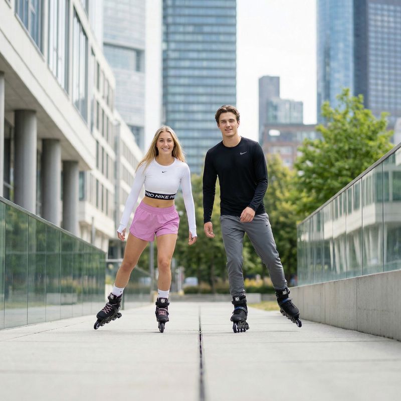 Pánské kolečkové brusle ATTABO Cyclone Alu blue 6