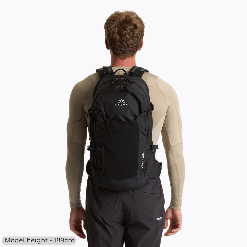 Turistický batoh KADVA Okole 25 l černý 5
