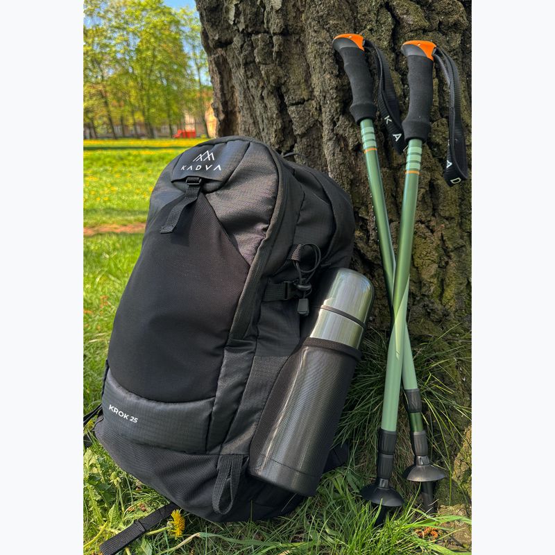Městský batoh KADVA Krok 25 l black