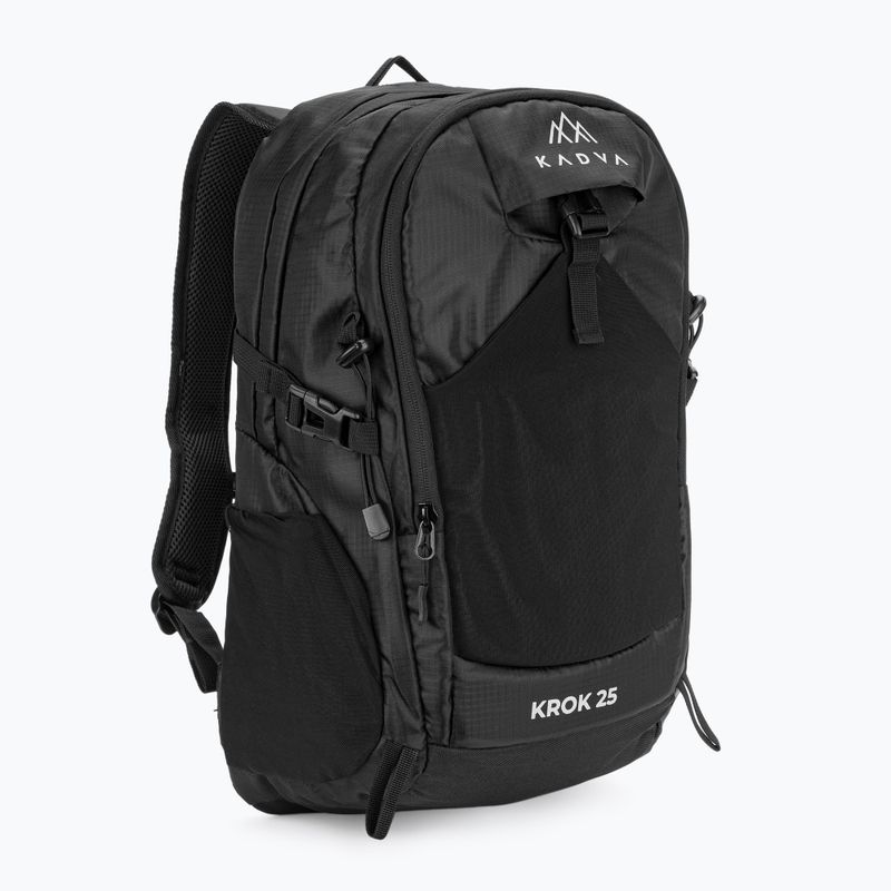 Turistický batoh KADVA kapsa na laptop 25 l černý