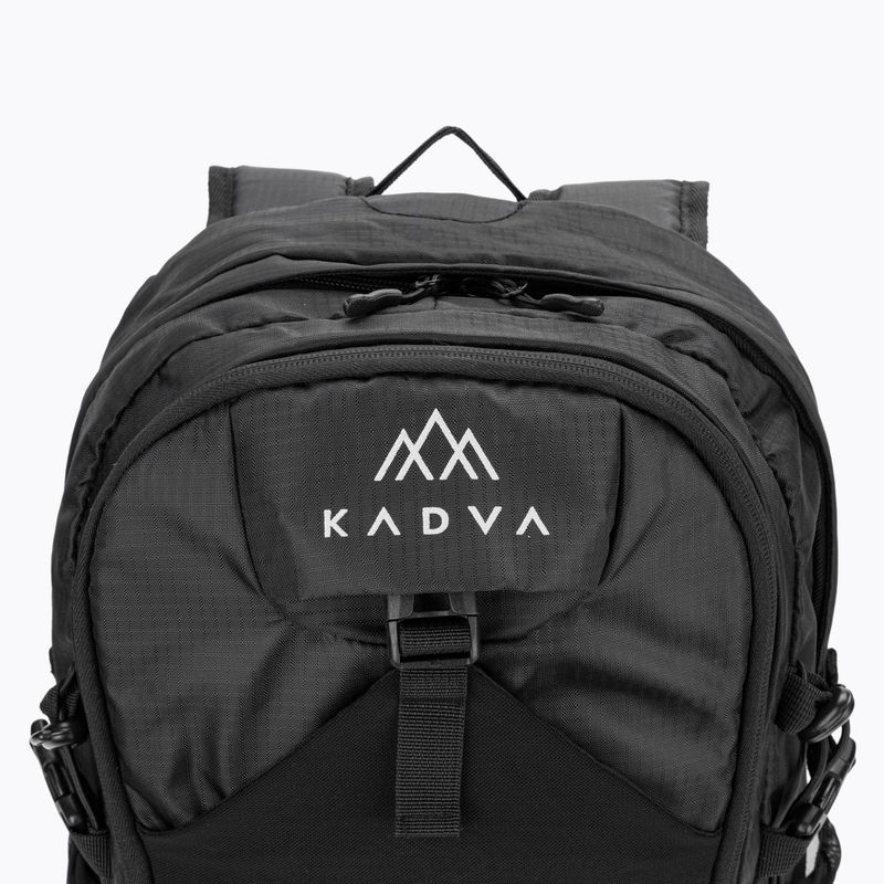 Turistický batoh KADVA kapsa na laptop 25 l černý 4