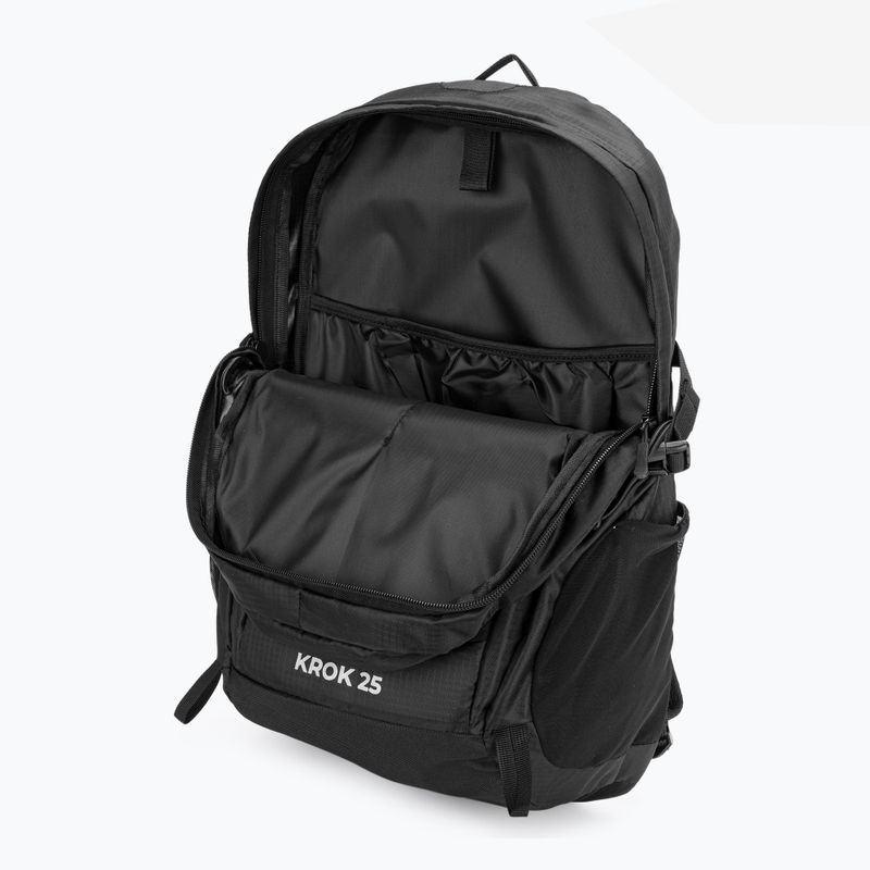 Turistický batoh KADVA kapsa na laptop 25 l černý 7