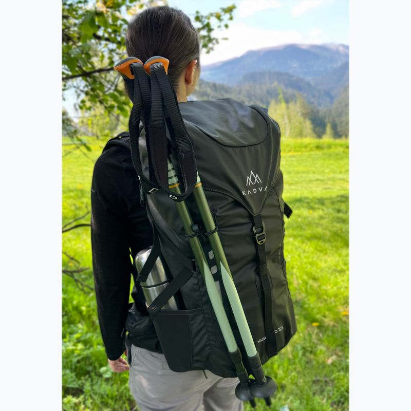 Turistický batoh KADVA Mundoro 35 l černý 10