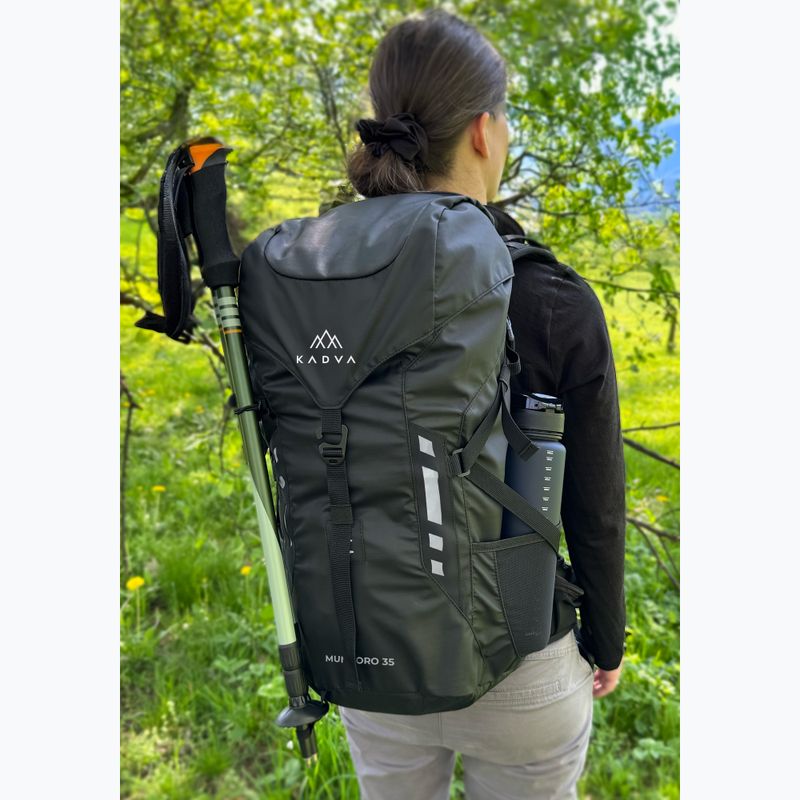 Turistický batoh KADVA Mundoro 35 l černý 11