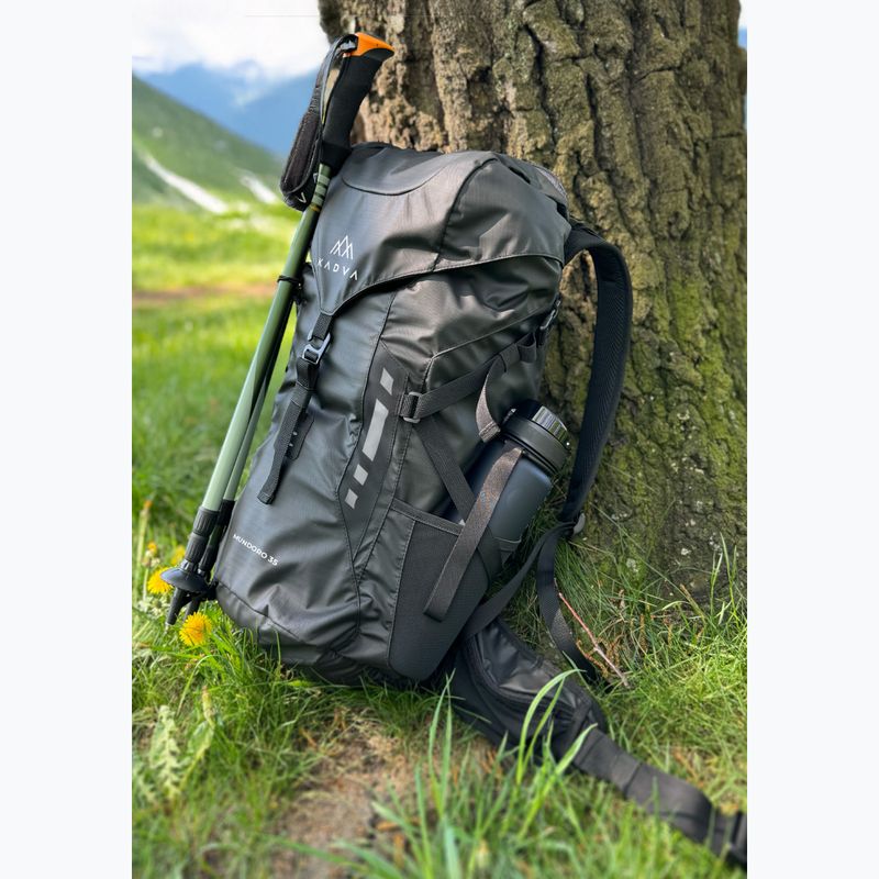 Turistický batoh KADVA Mundoro 35 l černý 14