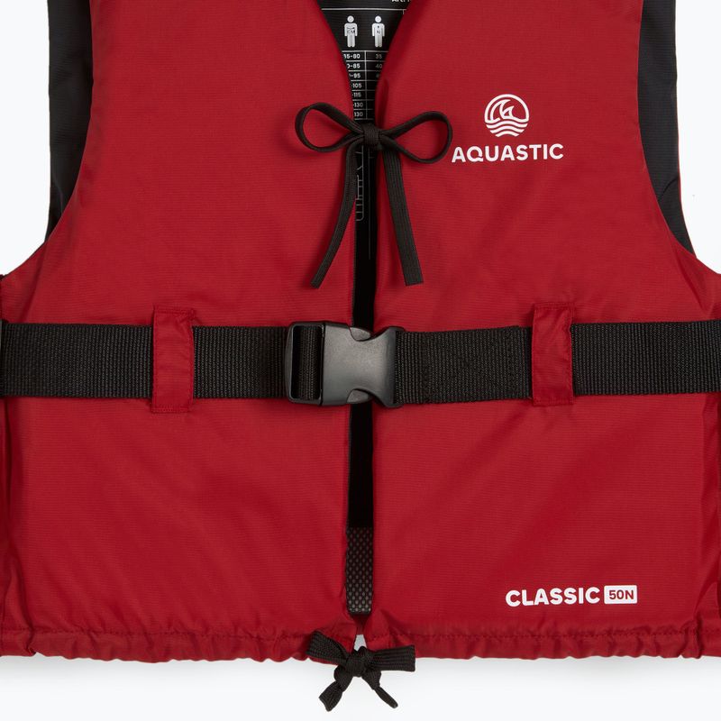 Bezpečnostní vesta AQUASTIC Classic 50N red 3